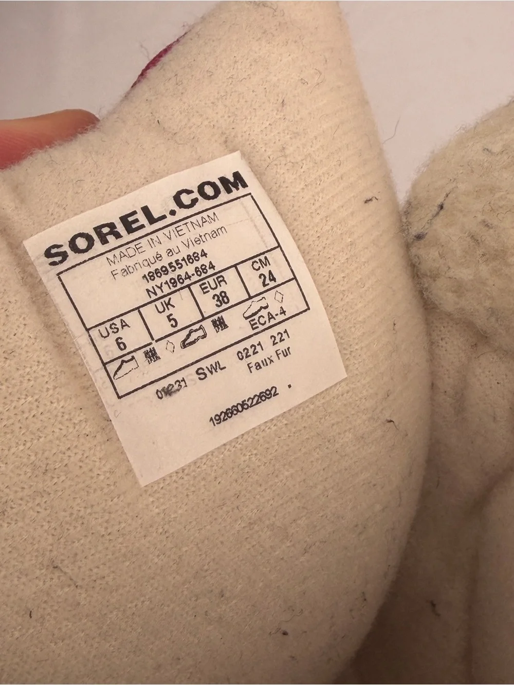 Sorel Kids or Women’s Magenta Black Insulated Snow Boots.